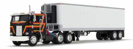60-2156 Black w/Stripes Peterbilt 352 w/Reefer