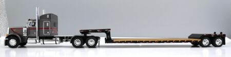 60-2160 Gray Metallic/Orange Peterbilt 379 w/Lowboy