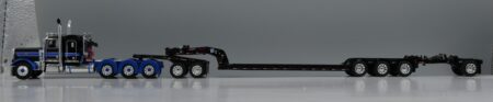 60-2132 Black/Blue Peterbilt 389 w/Lowboy