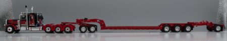 60-2133 Black/Red Peterbilt 389 w/Lowboy