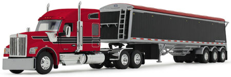 60-2176 Kenworth W990 Red/Black w/Hopper