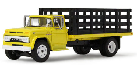 60-2261 Bright Yellow GMC 4000 Stake Truck 