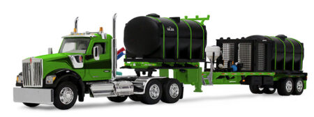 60-2289 Green/Black Kenworth W990 w/Tender Trailer