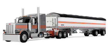 60-2173 Silver/Orange Peterbilt 589 w/Hopper