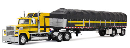 60-2295 Yellow/Black Ford LTL 9000 w/Covered Wagon