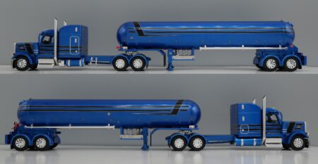 60-2247 Blue/Black Peterbilt 589 w/LP Tanker