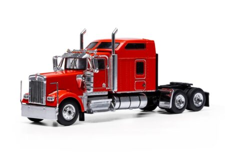 U64TR014A Red 1990 Kenworth W900L
