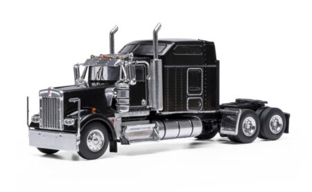 U64TR014B Black 1990 Kenworth W900L