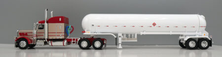 60-2364 mocha pearl and heil red Peterbilt 389 w/LPG Tailer